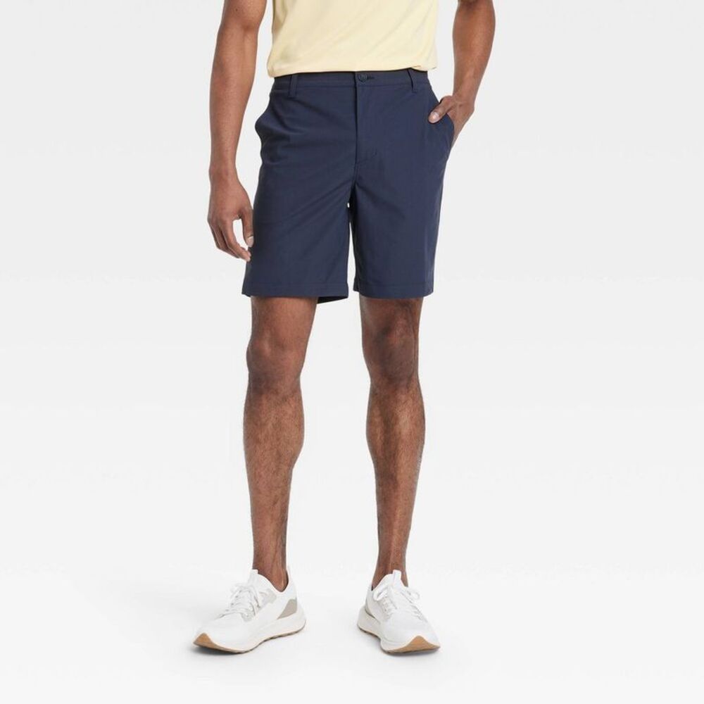 Men's 8" Golf Shorts - All In Motion Dark Blue 32